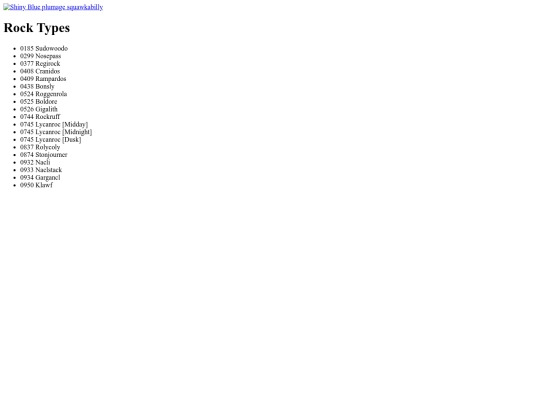 MonotypeRock screenshot