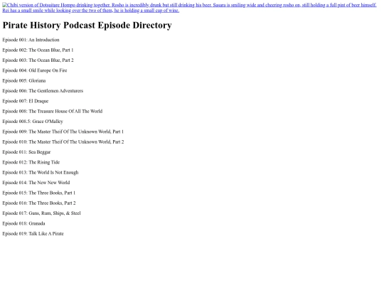 PirateHistoryPodcast screenshot