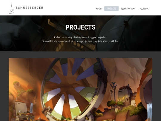 PROJECTS screenshot