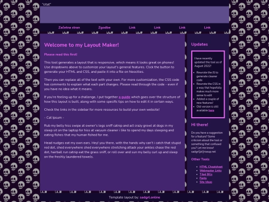 Strani/test screenshot