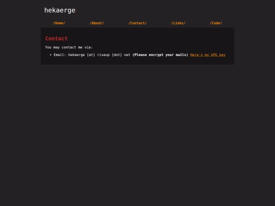 contact screenshot
