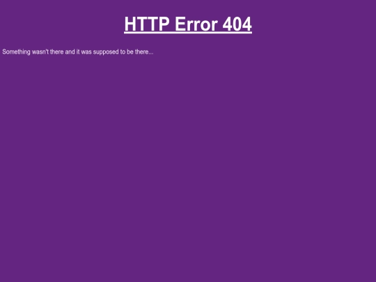 not_found screenshot