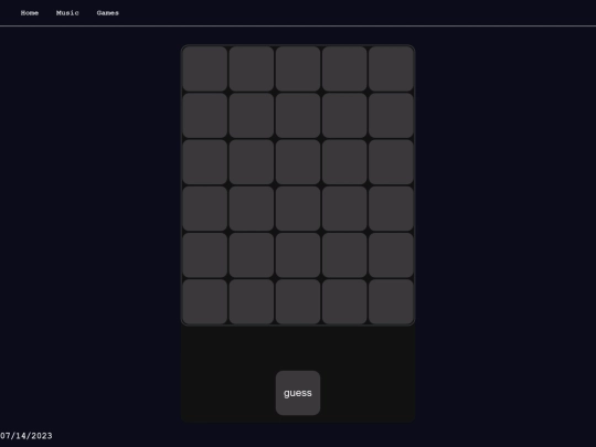 games screenshot