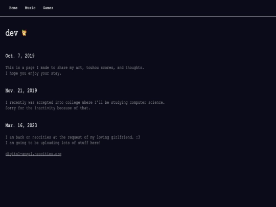 index screenshot