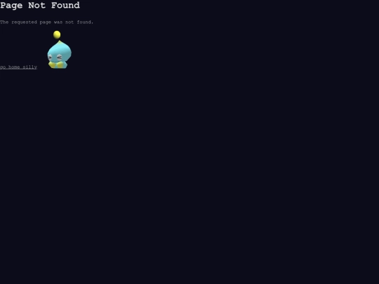 not_found screenshot