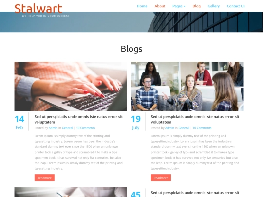blog screenshot