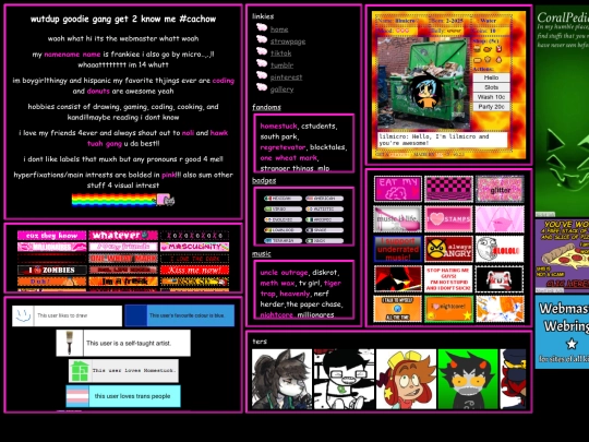 aboutme screenshot