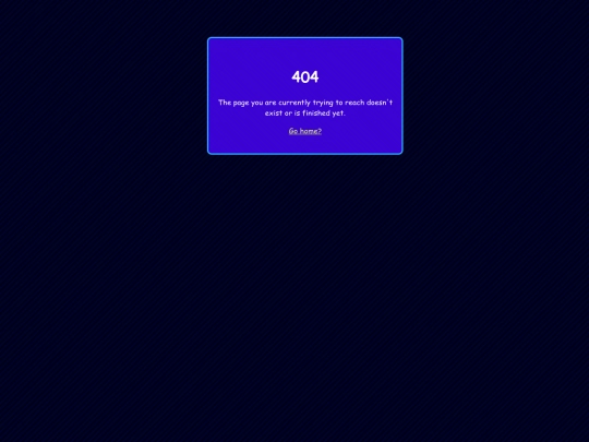 not_found screenshot