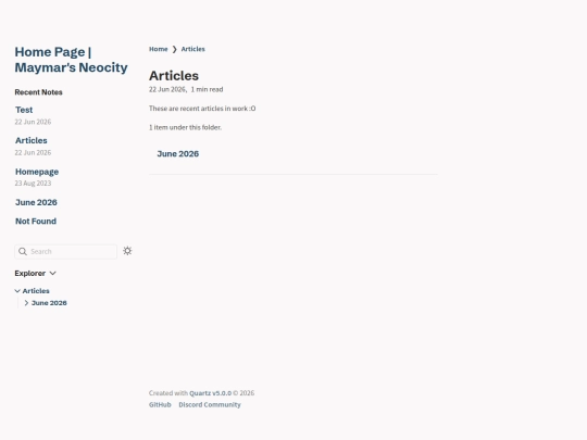 articles screenshot