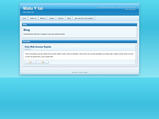 blog screenshot