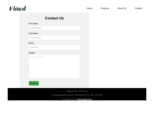 ContactUs screenshot
