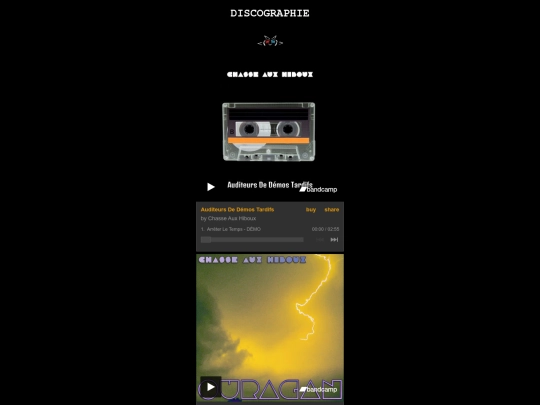 discography screenshot