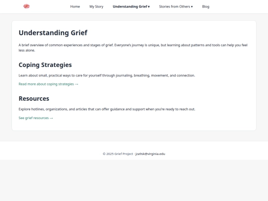 understanding-grief screenshot