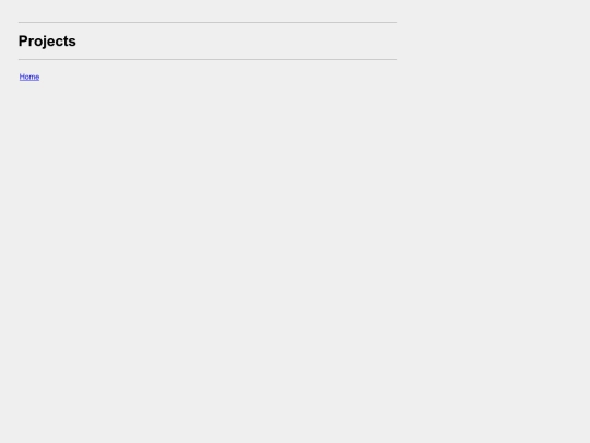 projects screenshot