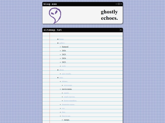 sitemap screenshot