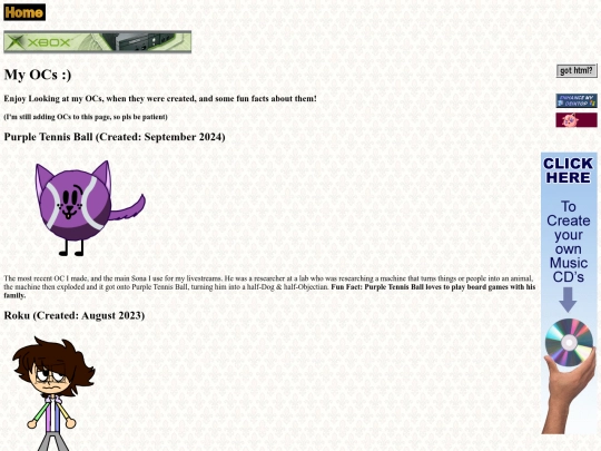 OCs screenshot