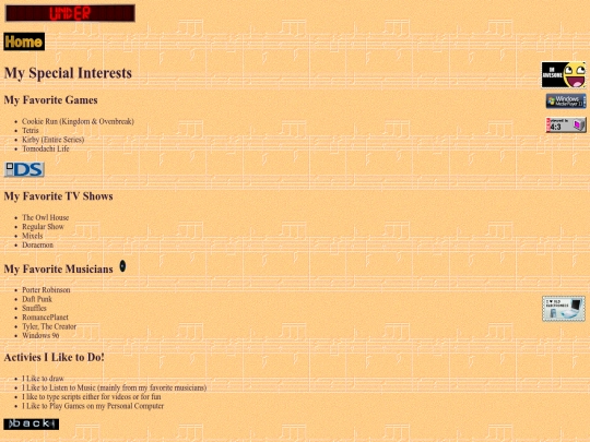 Special-Interests screenshot