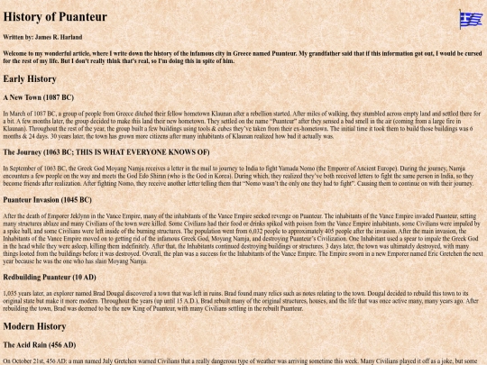 puanteur-history screenshot