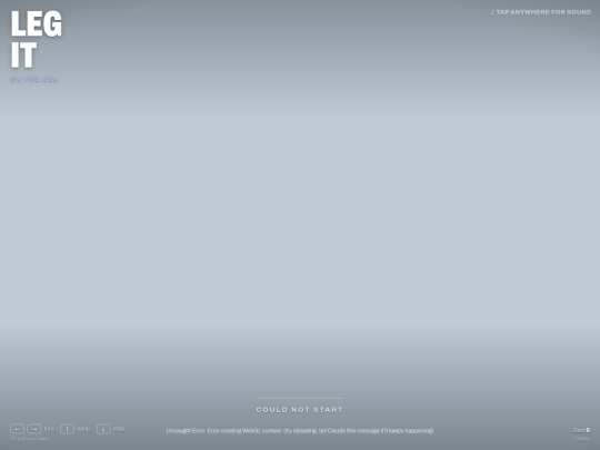 leg-it screenshot