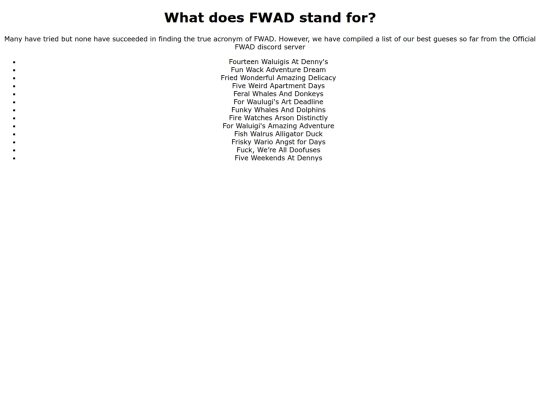 truthoffwad screenshot