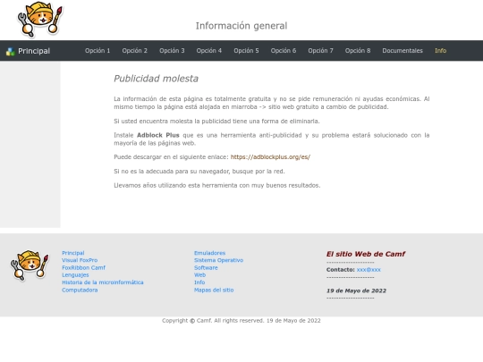 info/publicidad_molesta screenshot