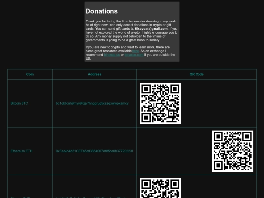 donate screenshot