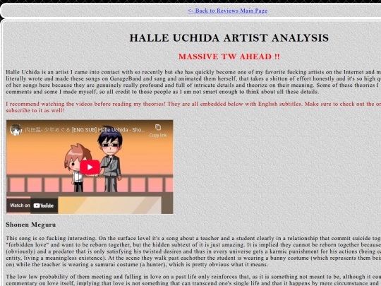 reviews/halle screenshot