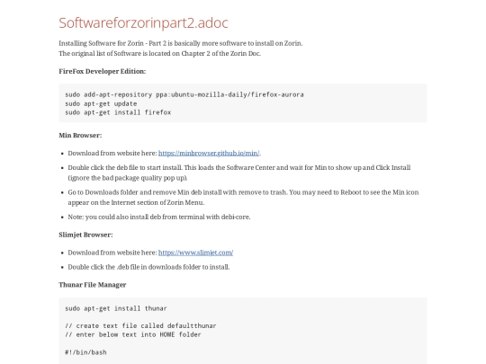 softwareforzorinpart2 screenshot