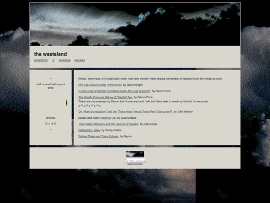 writing screenshot