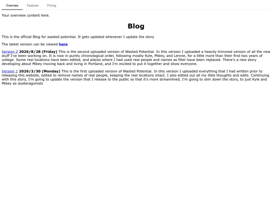 blog screenshot