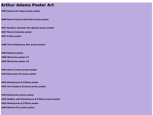 posterchecklist screenshot