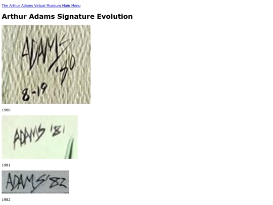 signatures screenshot