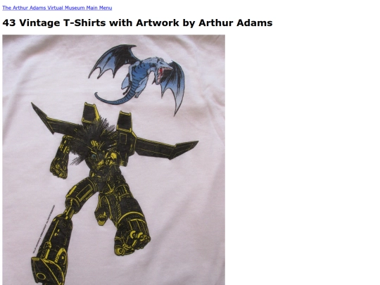 t-shirts screenshot