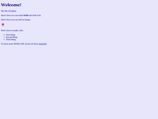 index screenshot