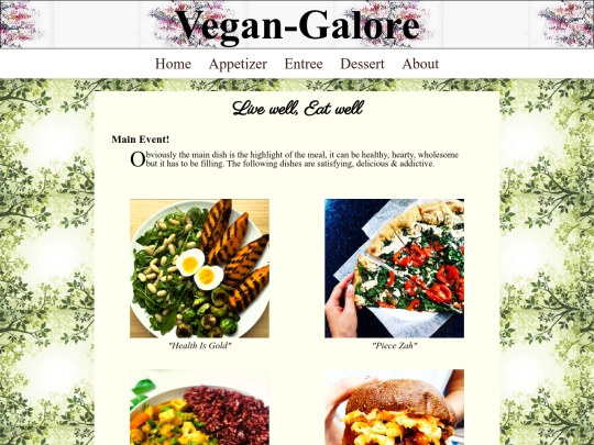entree screenshot