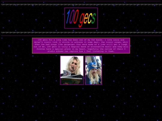 music /100 gecs/gegs screenshot