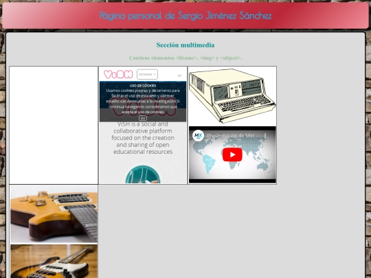 multimedia screenshot