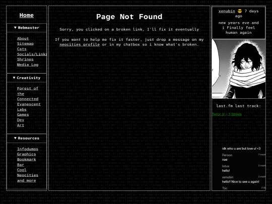 not_found screenshot