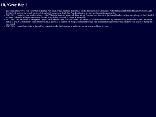 biography screenshot
