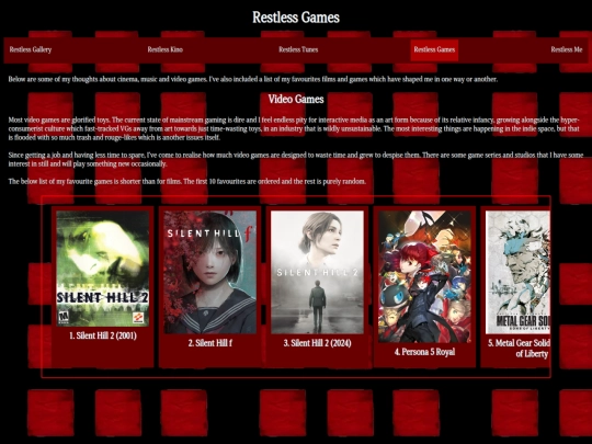 games screenshot