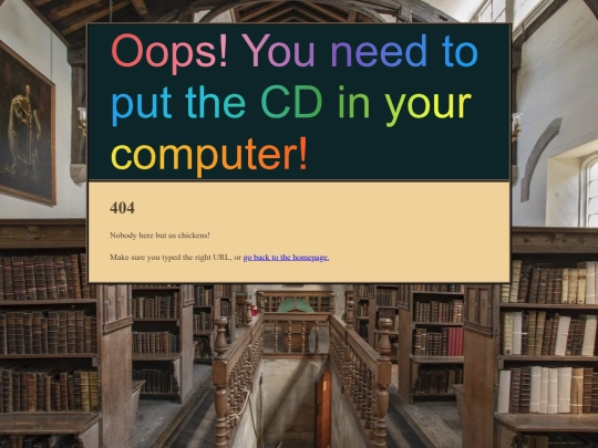 not_found screenshot
