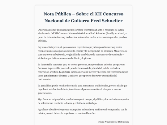 Nota screenshot