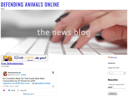 www.defendanimals.net/mainnewsblog/from-defendanimals11827996 screenshot