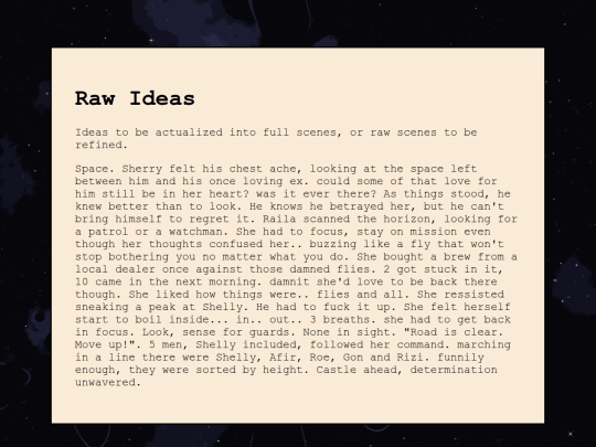 pages/my_world/scenes/raw_ideas screenshot