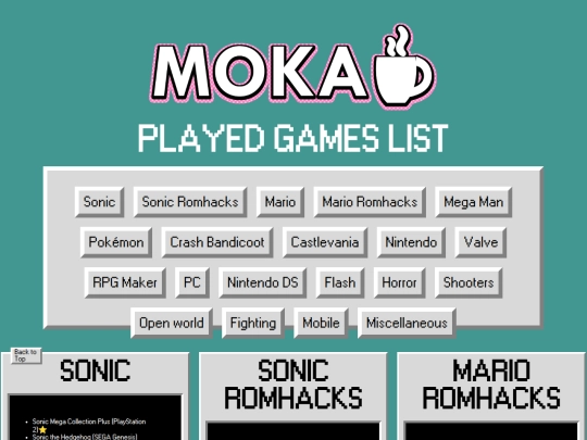 gamelist screenshot