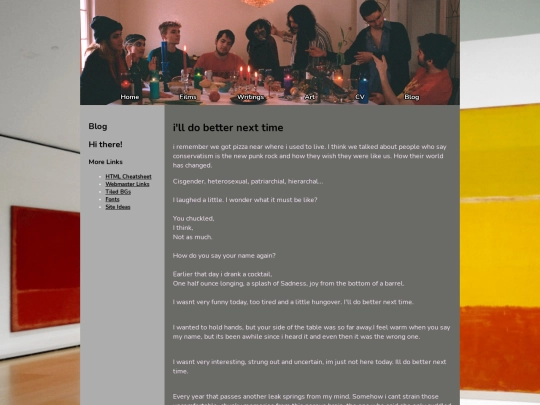 writings/poems/doBetter screenshot