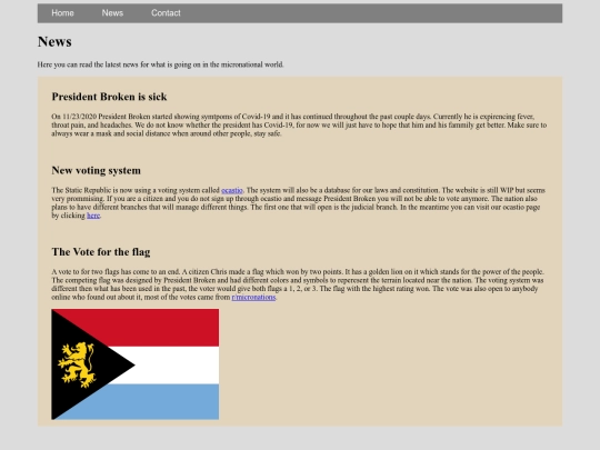 news screenshot