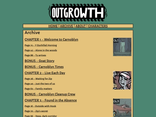 archive screenshot