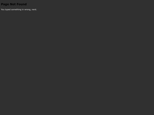 not_found screenshot