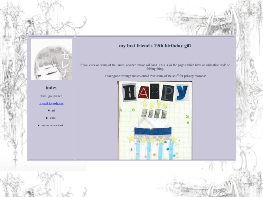 keirasbirthday screenshot